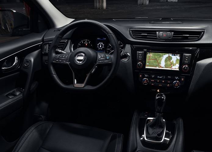 nissan rogue sport 2020 interior painel