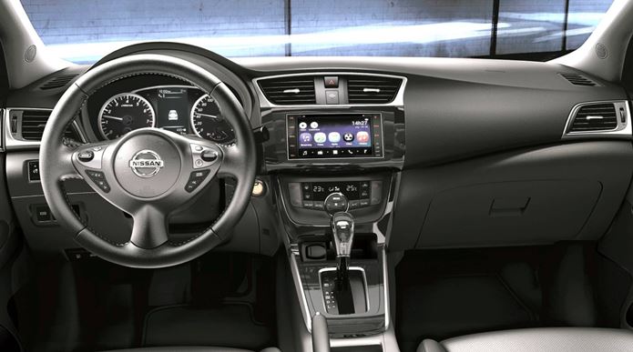 nissan sentra 2019 interior