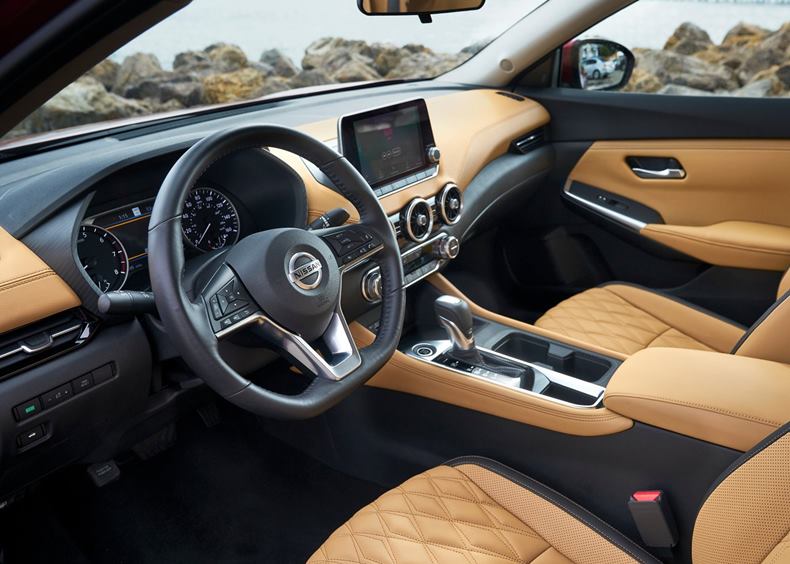 nissan sentra 2023 interior