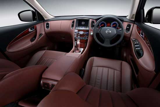 interior nissan skyline crossover