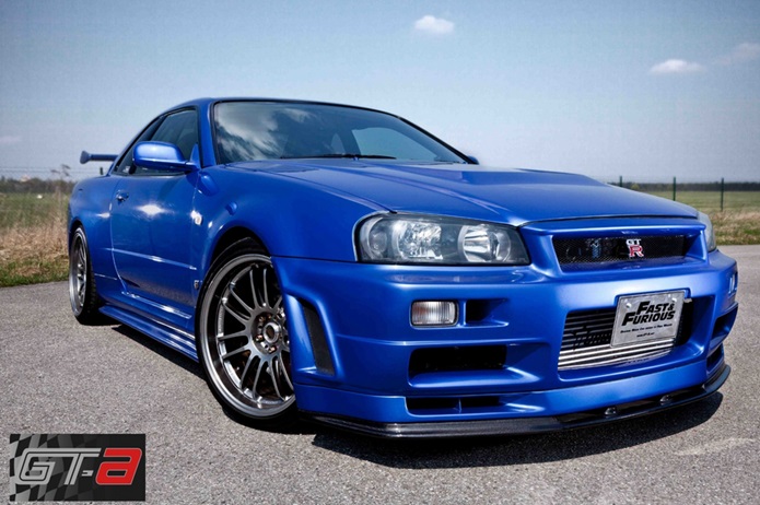 nissan skyline gt-r r34 fast and furious 4