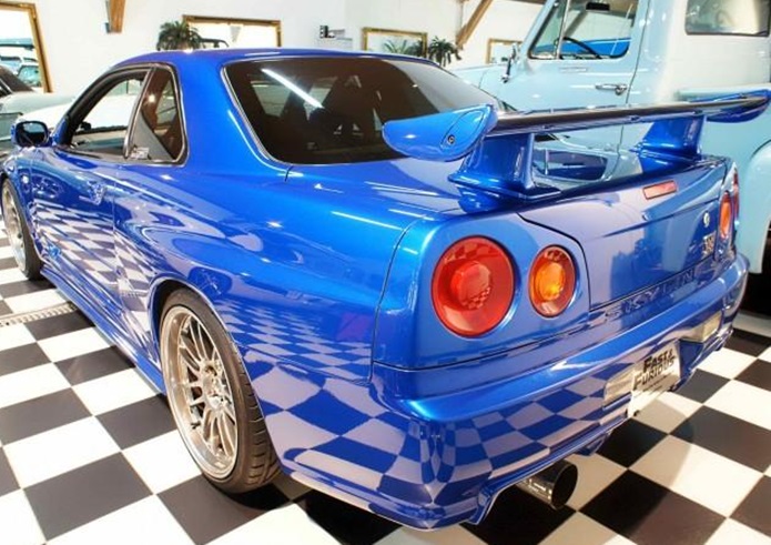 nissan skyline gt-r r34 fast and furious 4 - velozes e furiosos 4