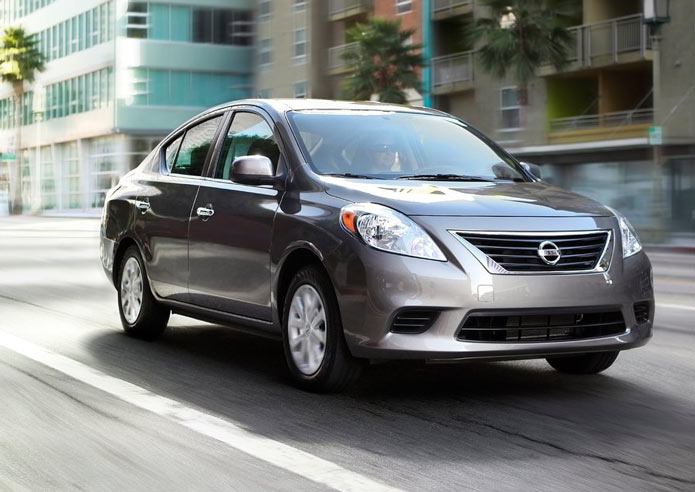 nissan versa sedan 2012