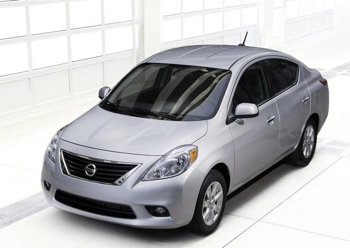 nissan versa sedan 2012