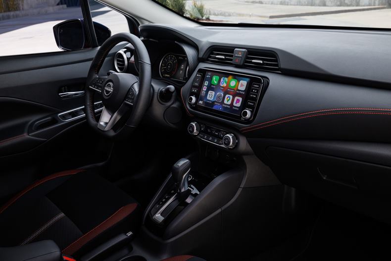 nissan versa 2024 interior