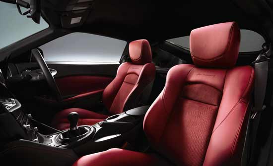 interior nissan fairlady z 40th anniversary