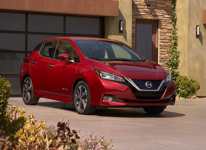 novo nissan leaf 2019