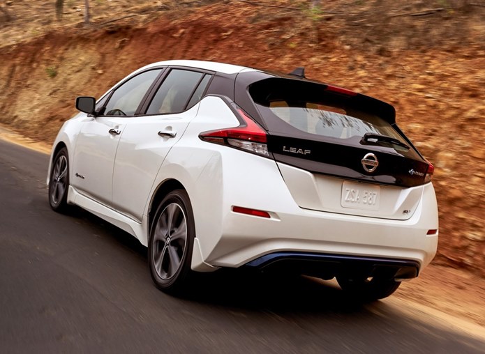 nissan leaf 2019 traseira