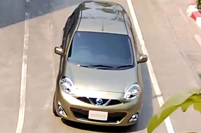 novo nissan march 2014