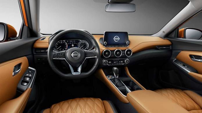 nissan sentra 2020 2021 interior