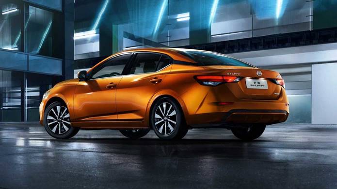 nissan sentra 2020 2021 traseira