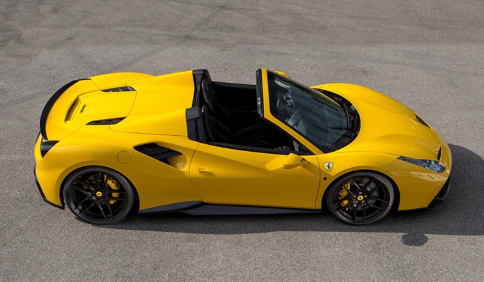 novitec rosso ferrari 488 spider