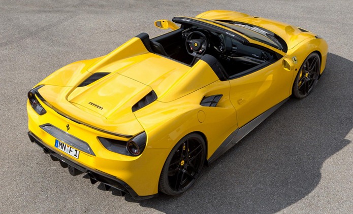 novitec rosso ferrari 488 spider