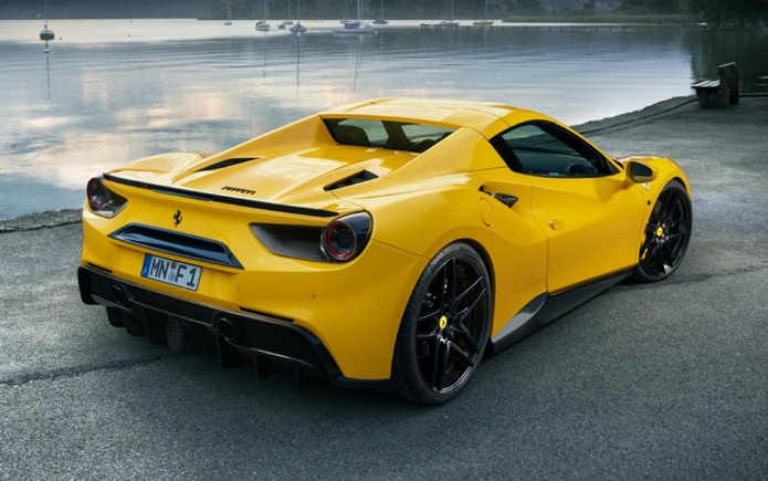 novitec rosso ferrari 488 spider