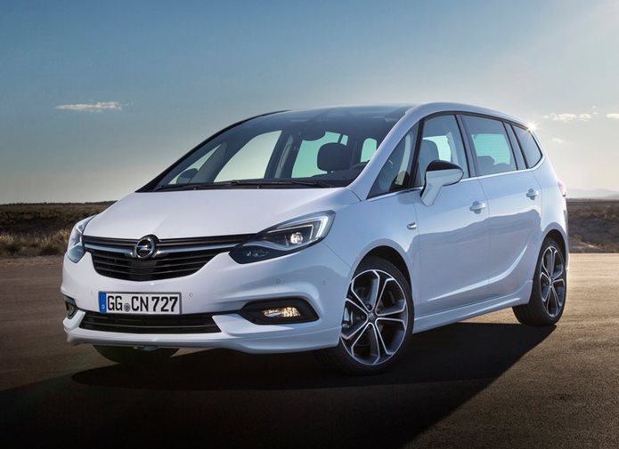 nova chevrolet zafira 2017