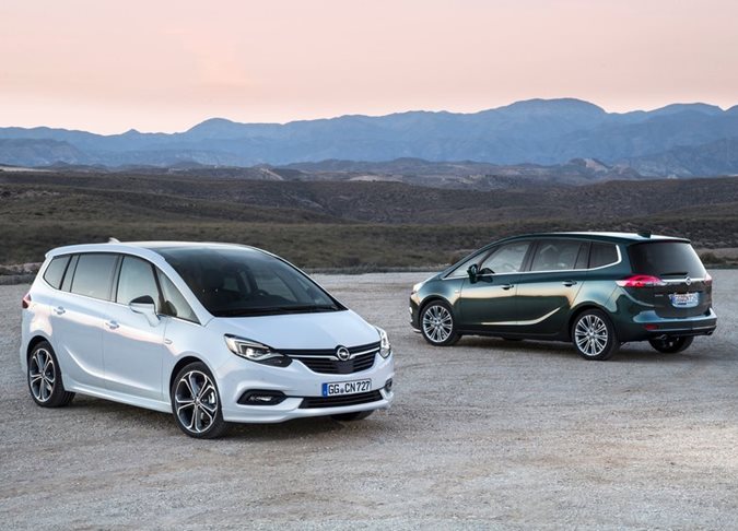 opel zafira 2017