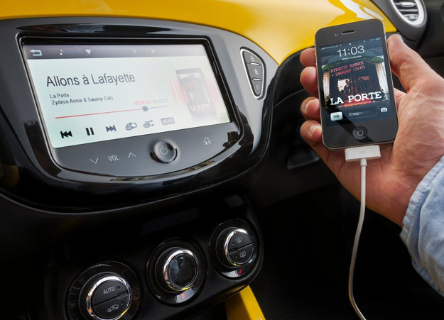 interior opel adam