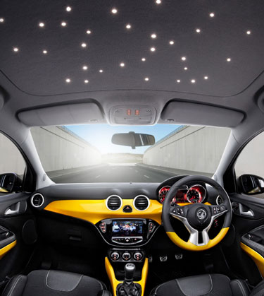 interior opel adam