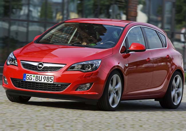 novo opel astra 2011