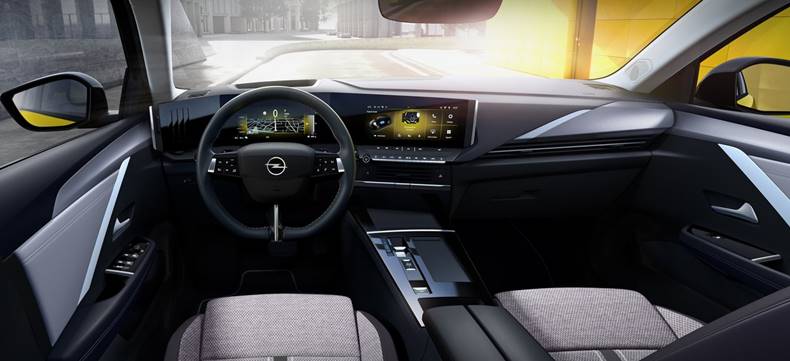 opel astra 2022 interior