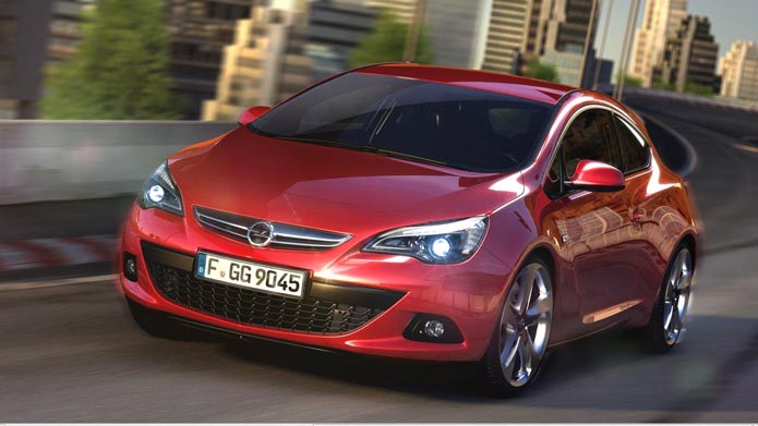 opel astra gtc 2012