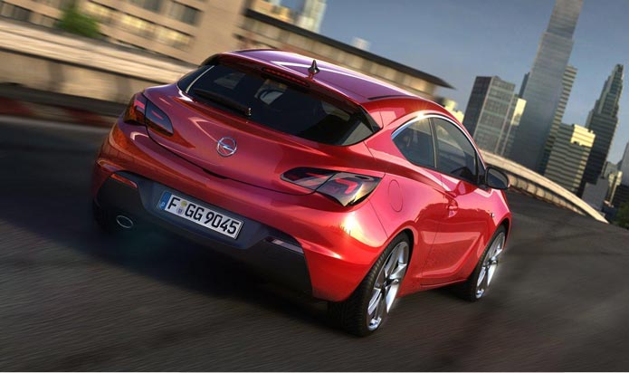 opel astra gtc 2012