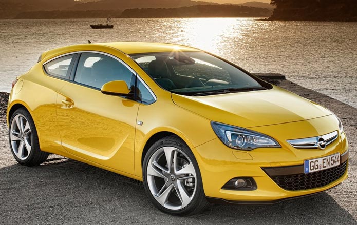 Opel Astra GTC é apresentado na Europa 1 opel astra gtc 2012