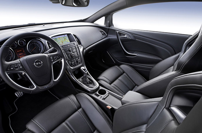 interior opel astra opc