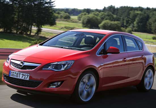 opel astra 2010