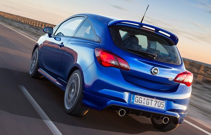 opel corsa opc 2015 2016 traseira