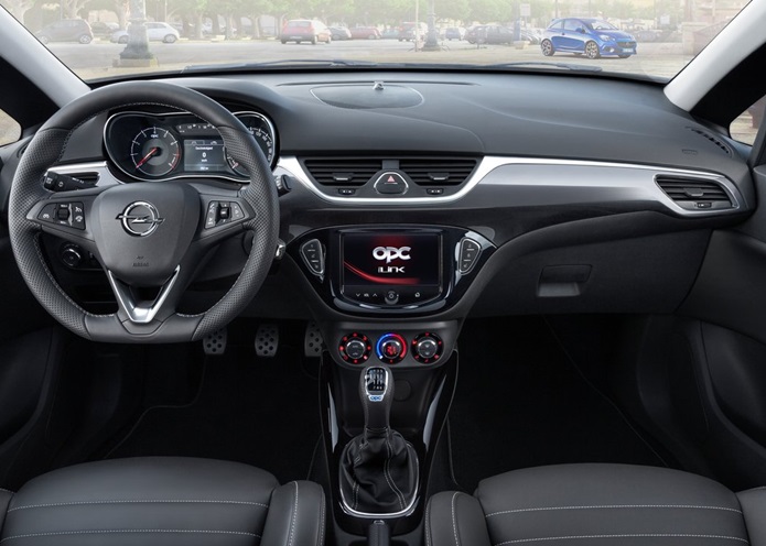 opel corsa opc 2015 2016 interior