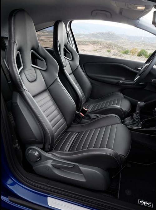 opel corsa opc 2015 2016 interior