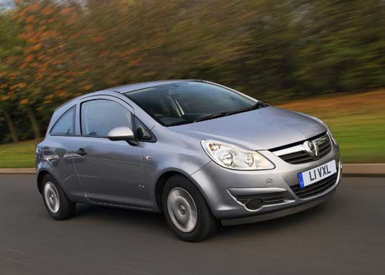 opel / vauxhall corsa 2010