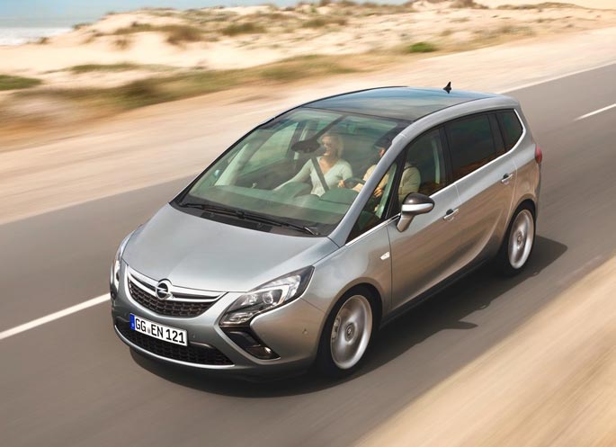 opel zafira tourer 2012 wallpaper