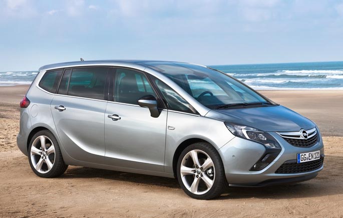 opel zafira 2012