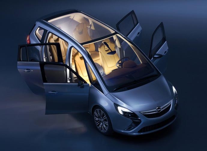 opel zafira tourer concept