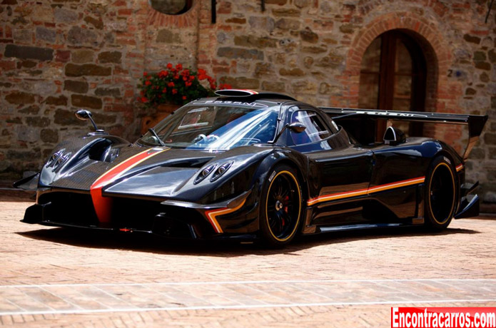 pagani zonda revolution