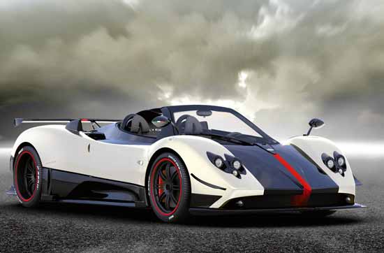 pagani zonda cinque roadster 2010