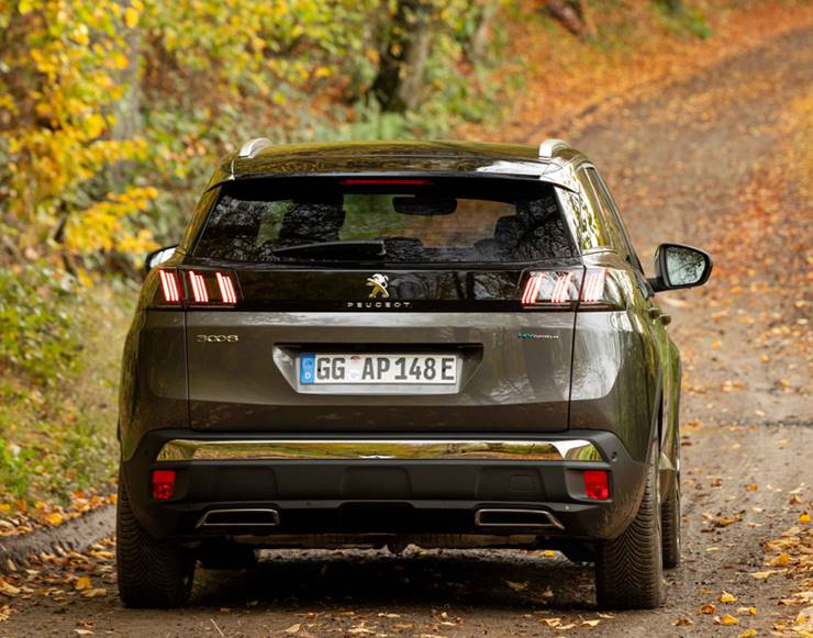 novo peugeot 3008 2022 traseira