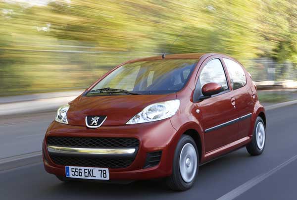 peugeot 107 2009