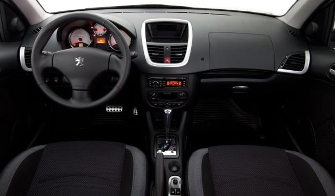 peugeot 207 2012 interior painel