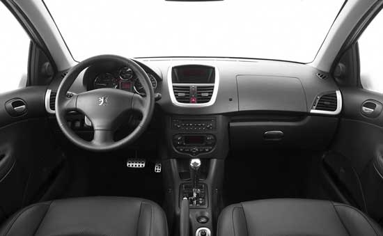 interior peugeot 207 sedan / 207 passion