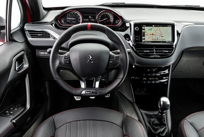 peugeot 208 gt interior