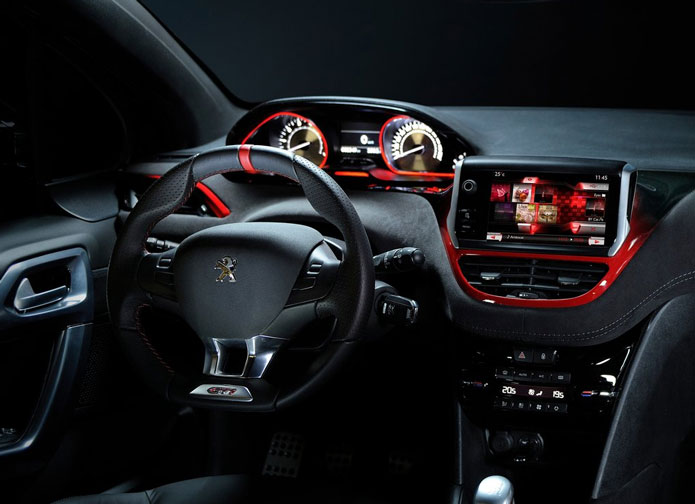 peugeot 208 gti concept interior