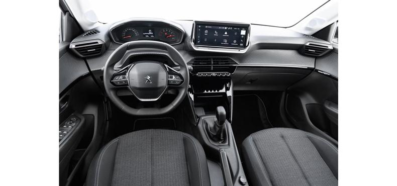 peugeot 208 style 1.0 firefly 2023 interior
