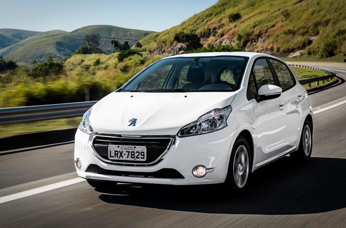 peugeot 208 2016 brasil