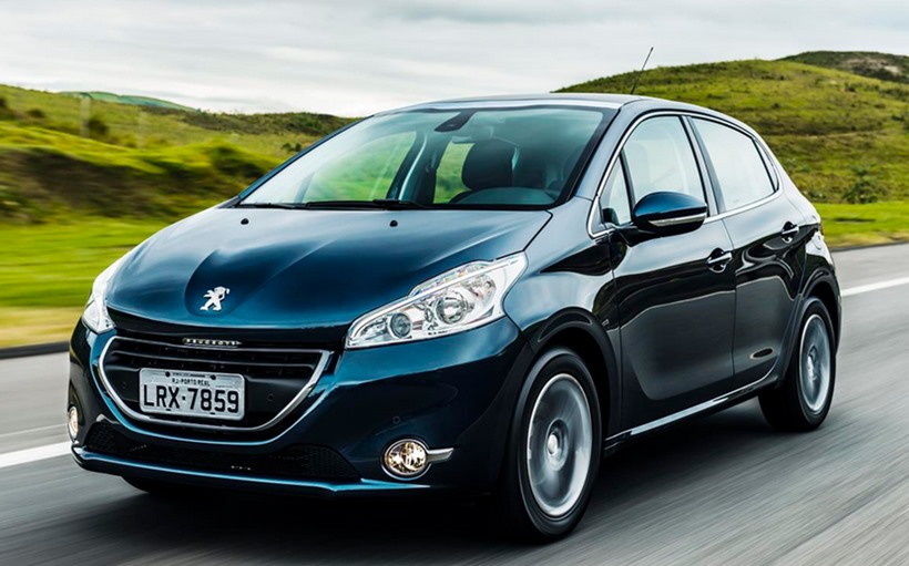 peugeot 208 2016 brasil azul