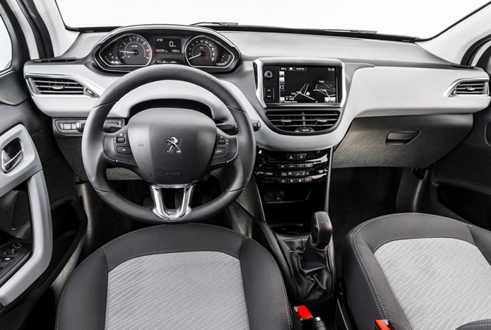 peugeot 208 active 2016 interior