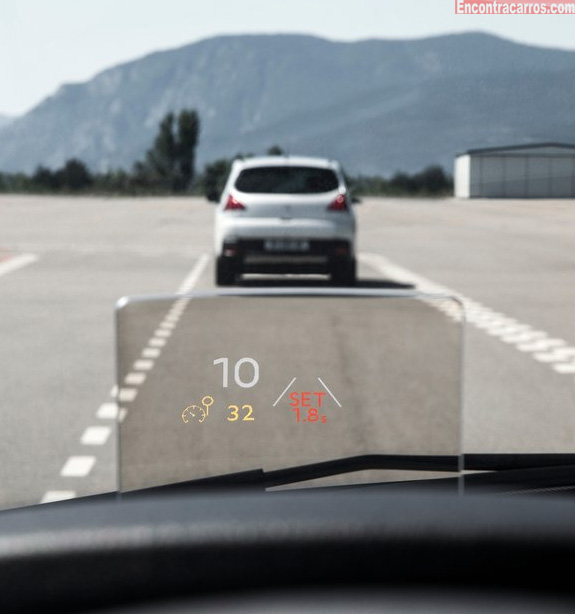 peugeot 3008 head up display