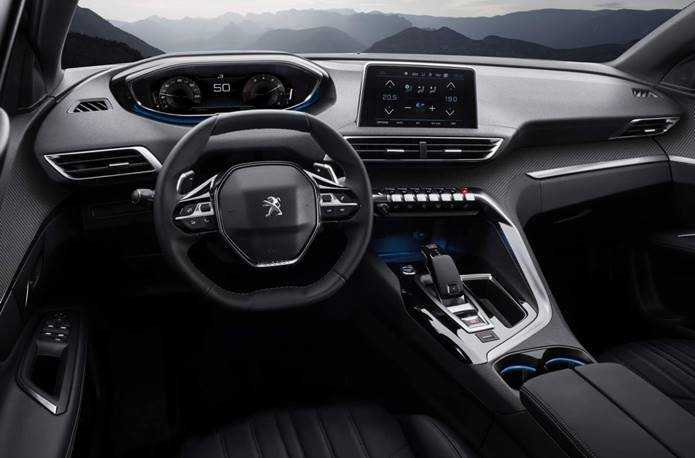 peugeot 3008 allure interior painel